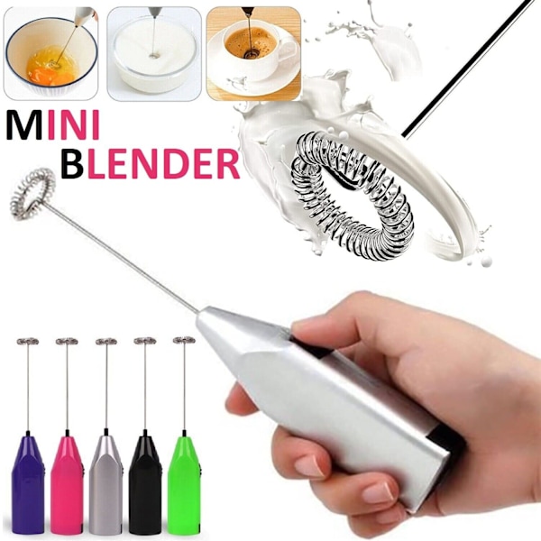 Mini Foamer Kitchen Tool Milk Frother Egg Beater Stirrer Whisk Mi