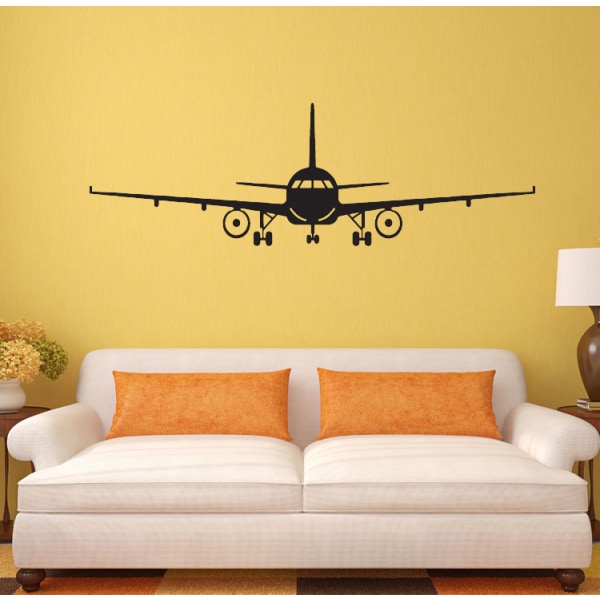 2 stycken flygplansväggdekaler, DIY flygplansväggdekaler