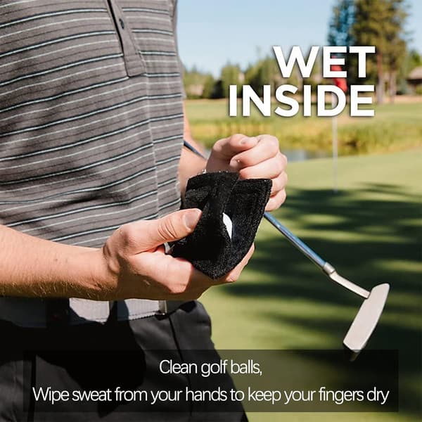 Golf-pyyhe Golf-pallon puhdistuspyyhe Pyyhkäise Golf-mailapyyhe Koti