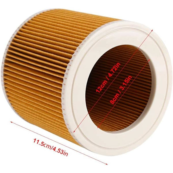 Passer til K?rcher 6.414-552.0 WD2 WD3 MV2 MV3 HEPA HEPA