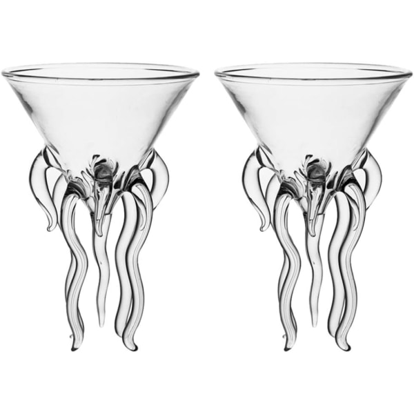 Kreative Goblet 2 Blekksprut Cocktailglass Martini Glass Bar