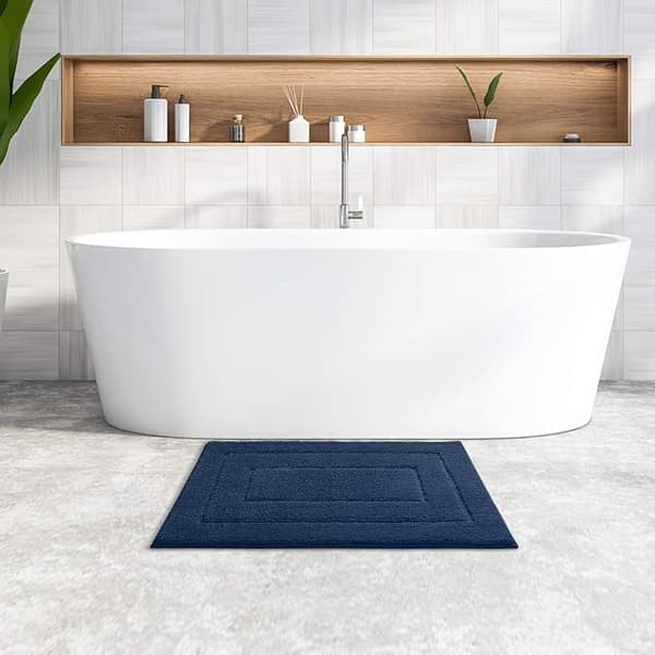 Skridsikker Bademåtte, Blød Mikrofiber Bademåtte, Vand