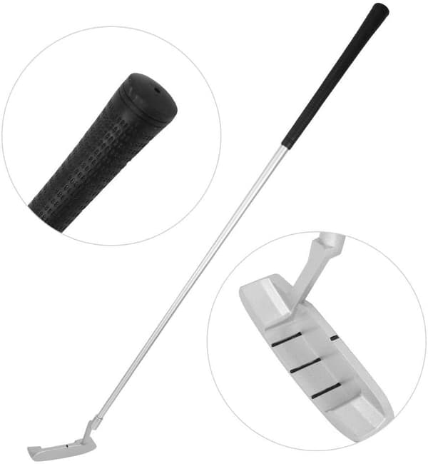1 stk firedelt sammenleggbar golfputtklubb for golfputting