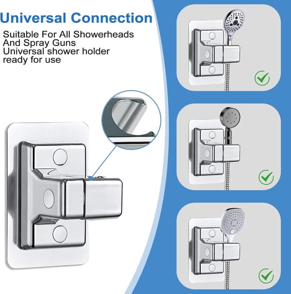 Bruseskiveholder, 2 stk. Universal Bruseskiveholder, 360°