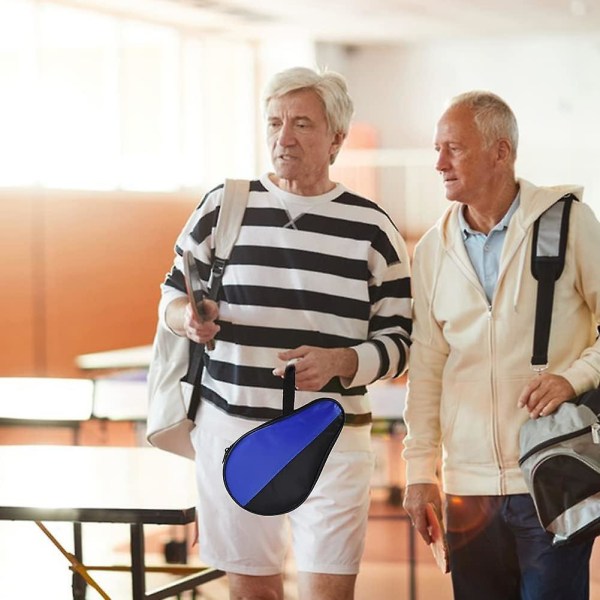 Bordtennis Racket Cover, Ping Pong Racket Cover, Bordtennis Racket Bag, Bærbar Ping Pong Racket Oppbevaringspose for Innendørs og Utendørs