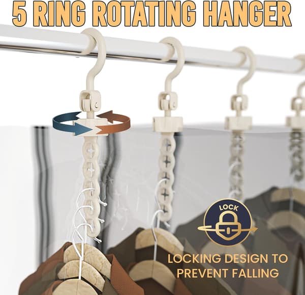 Hängande Vakuumförvaringsväskor för Kläder, 4 Pack (2 Långa