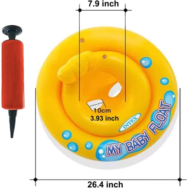 Children's Inflatable Swimming Ring My Baby Floating Ring