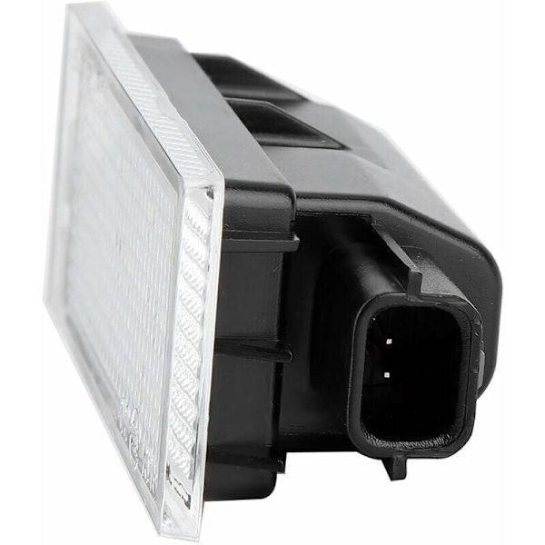 LED-nummerpladelys til bil 12V SMD Hvid lampe til Megane 2 3 Cl