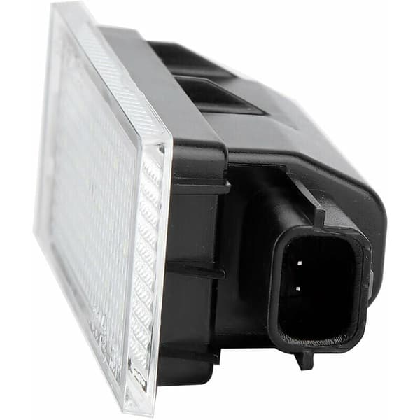 LED-nummerplåtsbelysning 12V SMD vit lampa för Megane 2 3 Cl