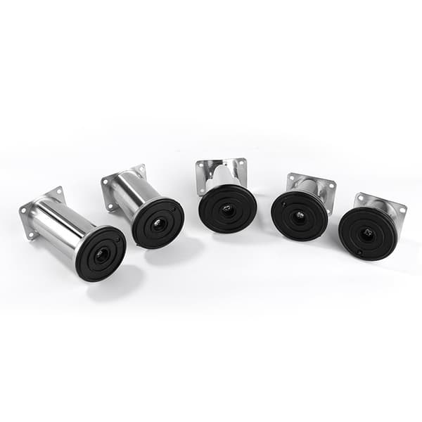 Pyöreät sohvanjalat 4 kpl Kromi 120 mm