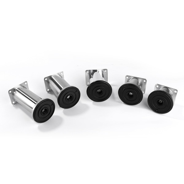 Pyöreät sohvanjalat 8 kpl Kromi 120 mm