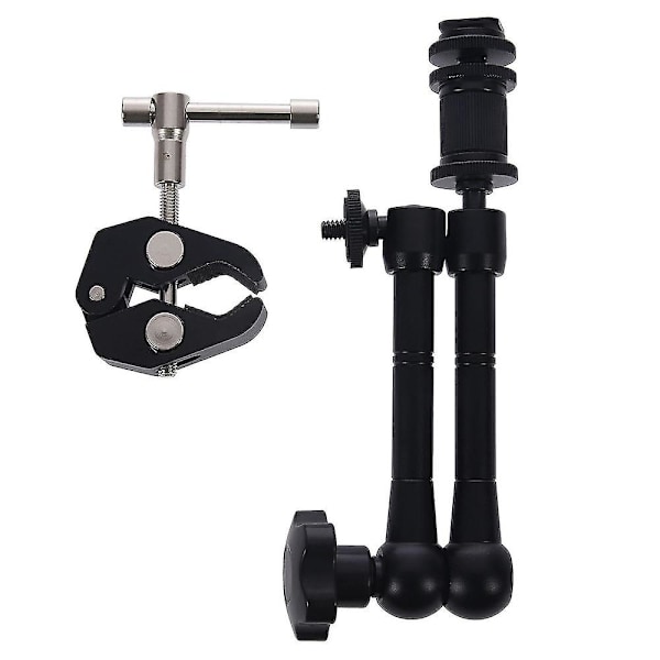Super Clamp + 11\" magisk arm ledad aluminium 11-tums magisk arm ledad för montering