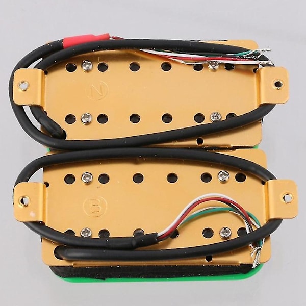 2 st dubbelspolig elektrisk gitarr Humbucker pickup bro & hals Cer