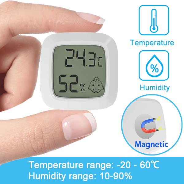 Mini LCD Innendørs Termometer Høy Nøyaktighet Digital Temperatur