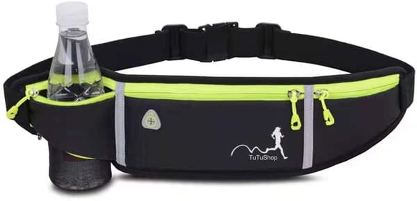 Lett og justerbar hoftebag med elastisk midjebånd for