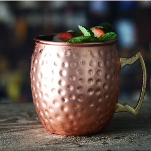 304 rustfritt stål kobberbelagt hammerpunkt flammecocktail