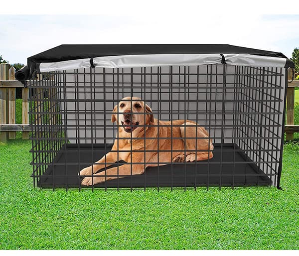 42\" Hundeburet Dæksel - Holdbart Polyester Dyr Kennel Dæksel