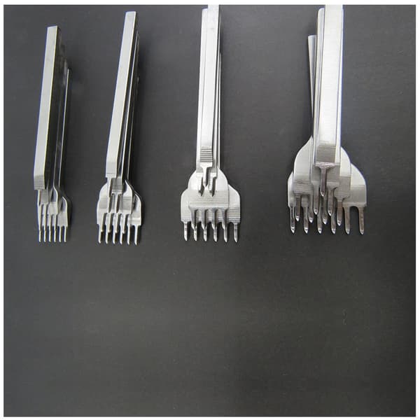 4mm - Lærdiamantklor Metall DIY Hullstans Søm