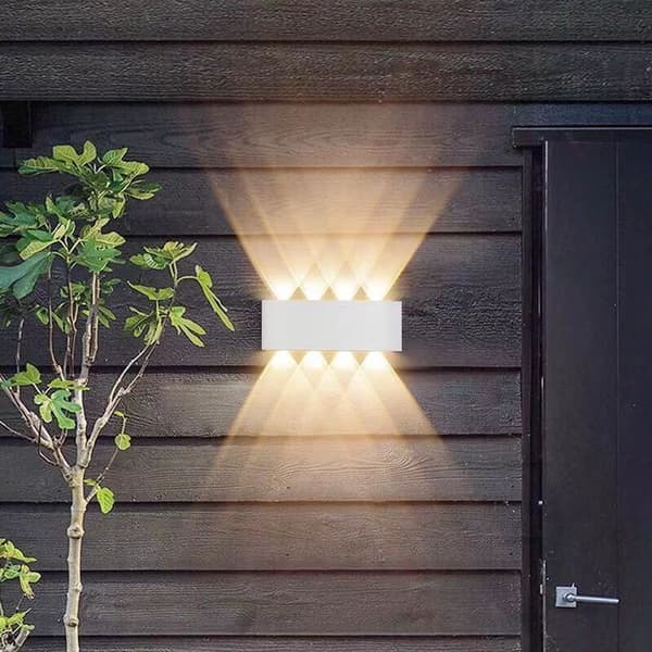 6W Aluminium LED Indendørs Vægslampe, Moderne Vægslampe til Stue