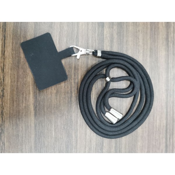 1 stk (Svart) Mobiltelefon Lanyard Halsbånd Justerbar Avtakbar