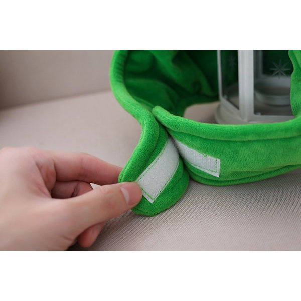 Tegneseriefrosk Hodeplagg, Kostymehatter Holder Varmt, Enkel Vask