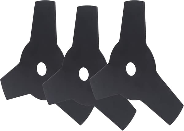 4 stk, 10 tommer, 3T, klippeblad for gressklipper, gressklipperblad, rett tannet tilbehør