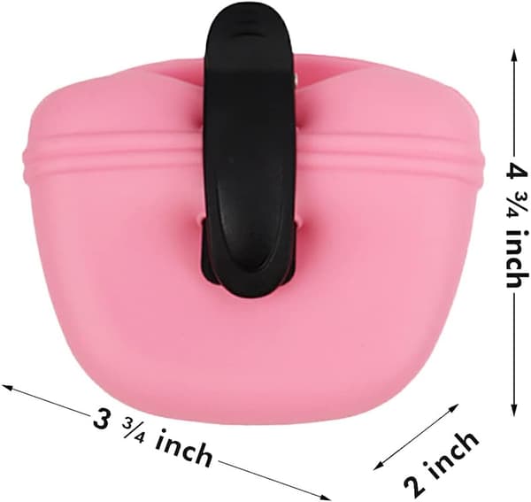 2-pack Hundseleficka, Stor Kapacitet, Matförvaringsficka, Mat
