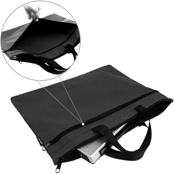 Kontorsmapp, Männs Briefcase Bärbar A4-Mapp