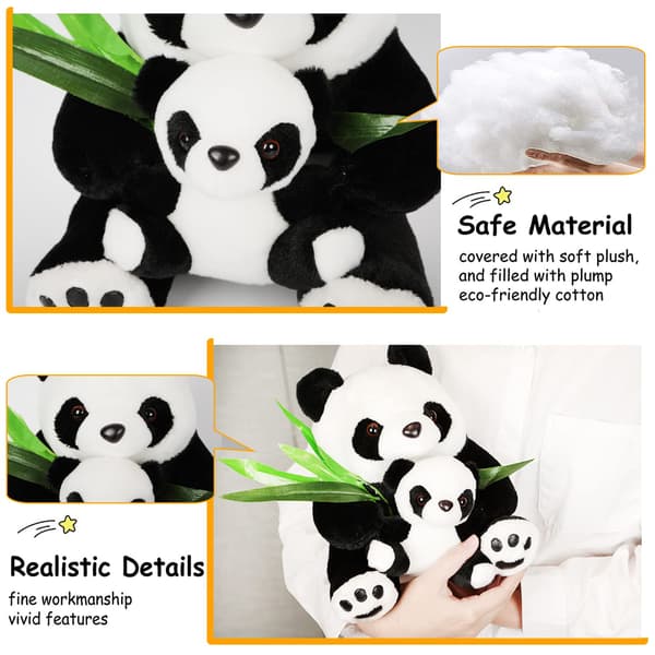 1 bamse med baby panda