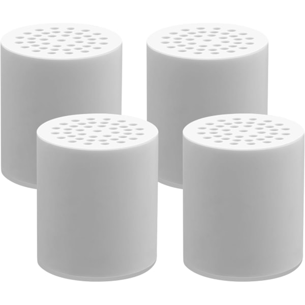 20-stegs Duschfilterpatron, 4-pack Ersättningsfilter för Vattenrenare, för att Eliminera Klor