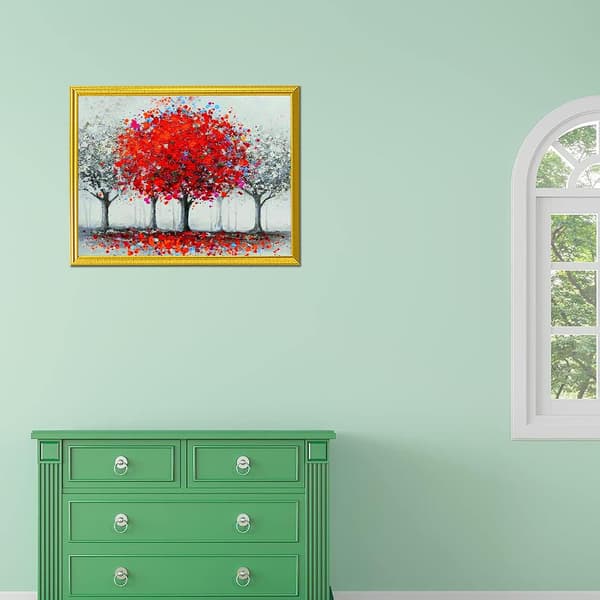 En bit 30 × 30 cm (livets träd) diamantmålningssats