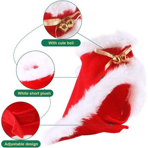 Julekostume til kat, Super Sød Juleudklædning til kat,