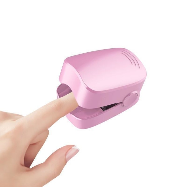 1kpl Pink Fingerclip Nail Phototherapy Lamp Nail Shop Kynsilamppu