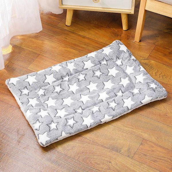 1 Vendbar Hundebed (Varmt og Koldt) 50x60cm, Stilfuld Høj