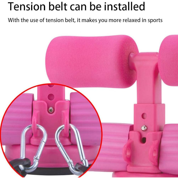 1 stk (Pink) Gulv Sit-Up Stang, forbedret siddehjælpsenhed