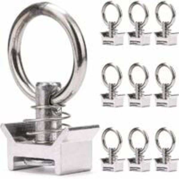 10 stk. Enkeltpinner med ring 1000 kg aero lashing pinner for