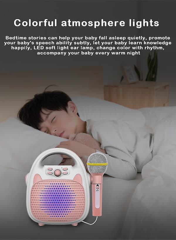 Lapset Mikrofonilla Stereo Integroitu Mikrofoni Karaoke Mac
