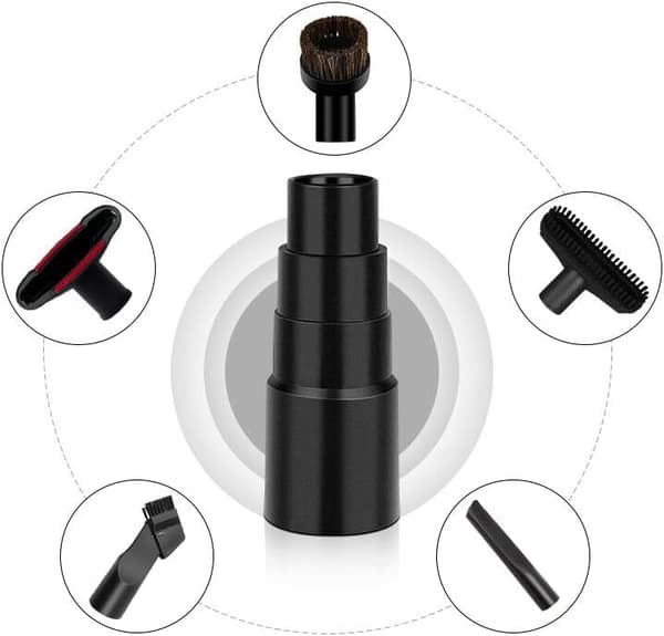 3 kpl 42 mm (1-5/8 tuumaa) - 25 mm yleiskäyttöinen imuletkun sovitin
