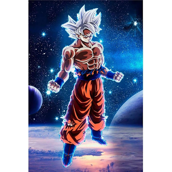 (Dragon Ball 12\" x 16\") Timantti-kirjontakokonaisuus aikuisille ja
