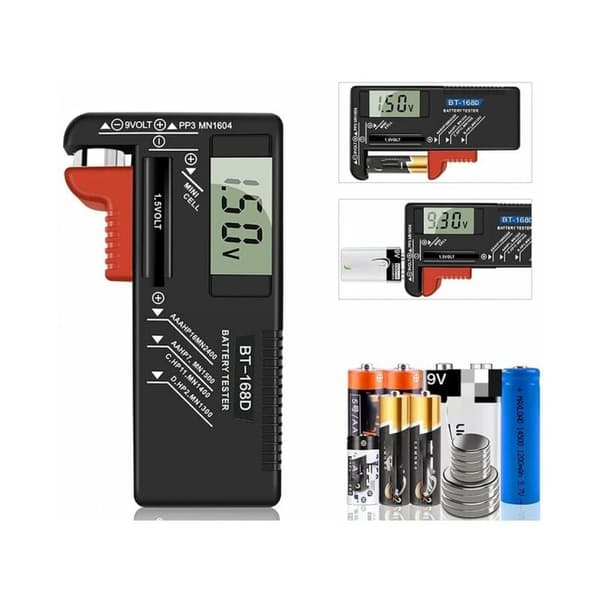 Digitalt batteritester, Universal batteritester, Batteritester,