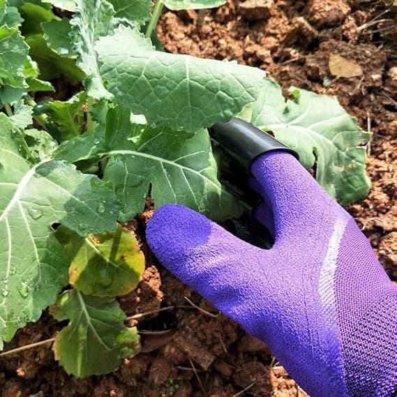 Klorträdgårdshandskar för plantering, trädgårdshandskar med klor för kvinnor
