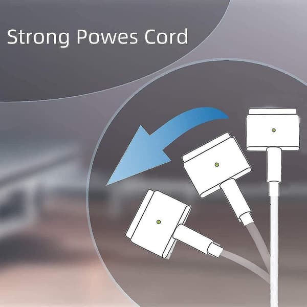 MacBook Air-lader, AC 45W Magsafe 2 T-Tip strømadapterlader