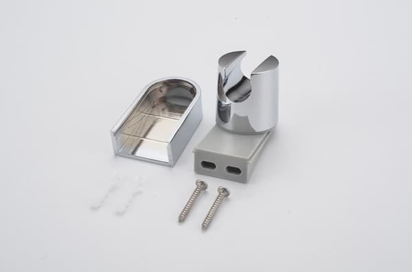 Universal Justerbar Fastgjort Brusehovedholder Krom ABS