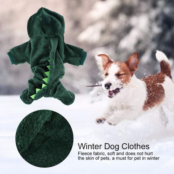 Valpkläder, Vinterhundkläder, Varma Korallfleece Hundkläder