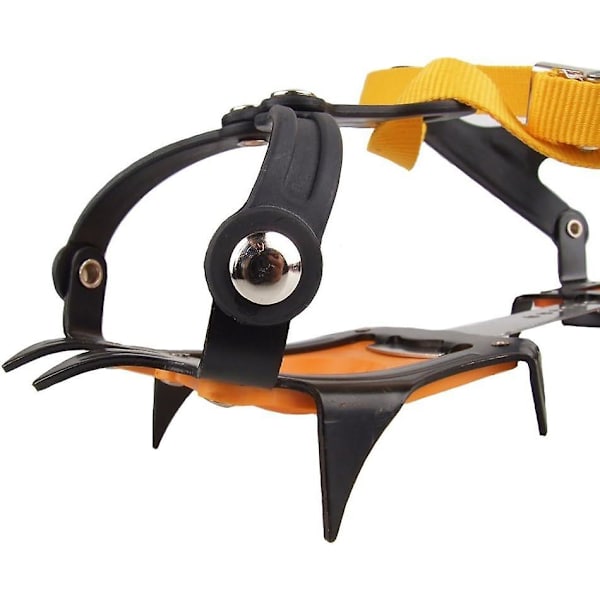 10 pigger Leveres med snowboard Kjede sveising Rustfritt stål pigger Utendørs ski Vinter fotturer Klatring Justerbar lengde