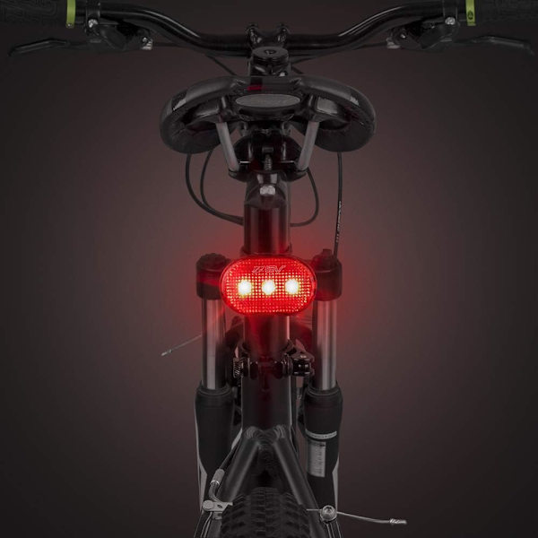 Sykkellykter, Super Lyse med 5 LED Sykkelhovedlys & 3 LED Baklys, Sykkellykter for Nattsykling med Hurtigutløsning