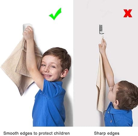 2(hvid,sort) Køkkenrulleholder, Premium Silikon Selvklæbende