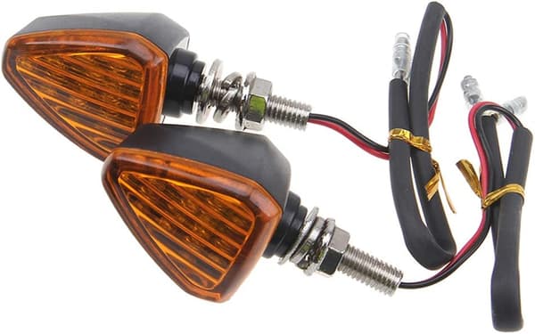 4st Motorcykelblinkers 15LED Blinkljus 12V