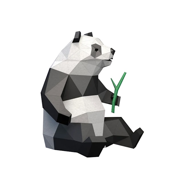 1 stk. 3 stk. 3D Origami Håndlavet Papirdyr Origami til Børn