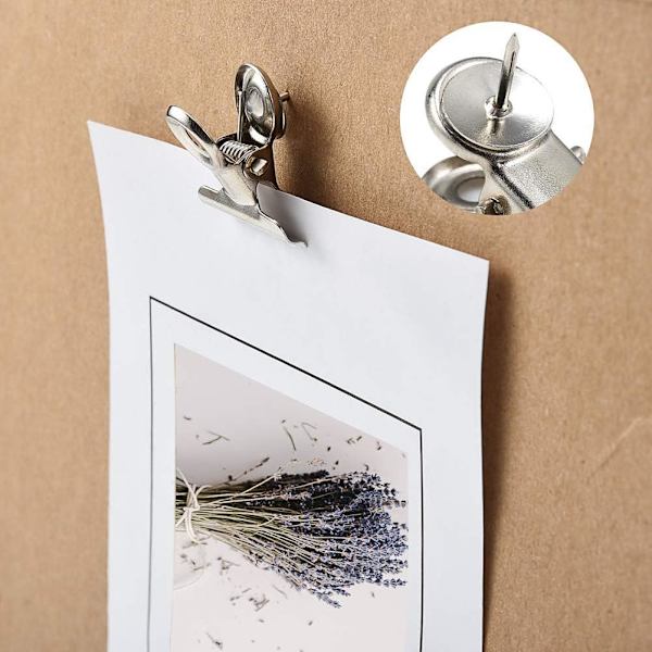 Tip Clip Heavy Duty Klips med Spids Kreativ Papirklips med Snap